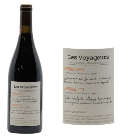 Vin de France Rouge "Les Voyageurs"