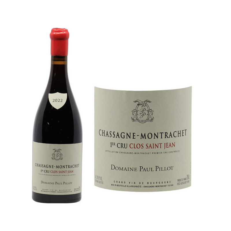 photo Chassagne-Montrachet 1er Cru Rouge Clos Saint-Jean