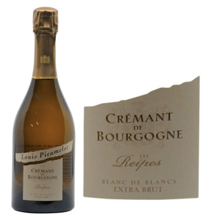 Crémant de Bourgogne "Les Reipes" Blanc de Blancs Extra Brut