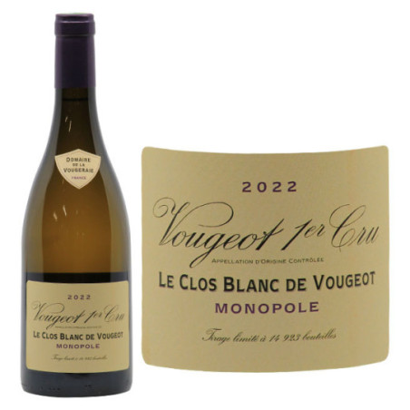 Vougeot 1er Cru Blanc Le Clos Blanc 'Monopole'