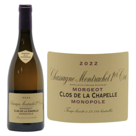 Chassagne-Montrachet 1er Cru Blanc Morgeot 'Clos de la Chapelle'