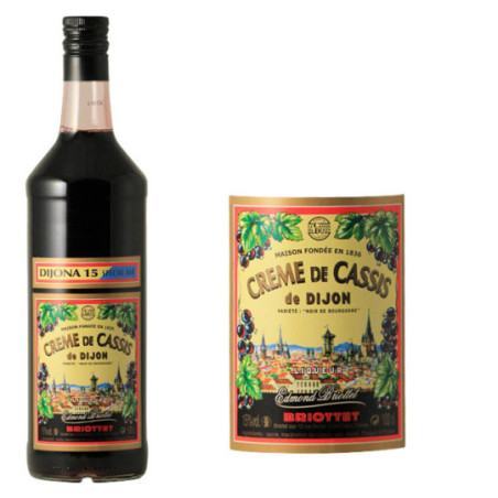 Crème de Cassis "Dijona Spécial Bar"