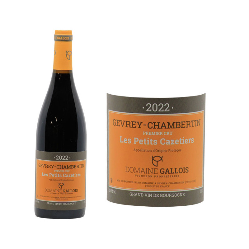 Gevrey-Chambertin 1er Cru Les Petits Cazetiers