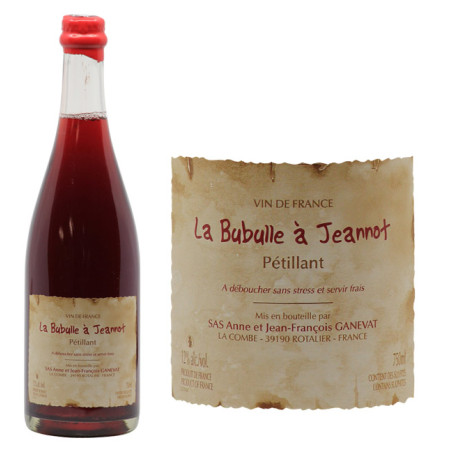 Vin de France Pétillant Naturel "La Bubulle à Jeannot"