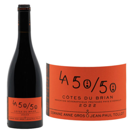 IGP Côtes du Brian Rouge "La 50 / 50"