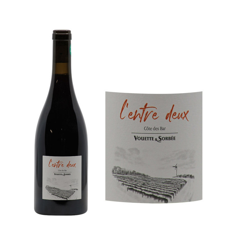 Vouette et Sorbée Côteaux Champenois Rouge L'Entre Deux