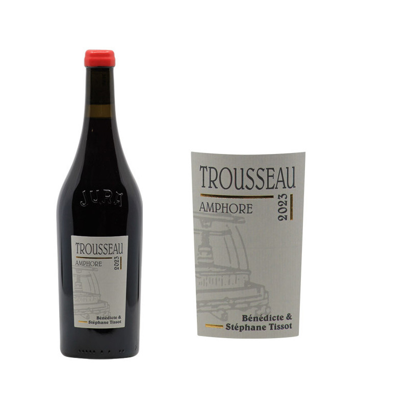 Arbois Trousseau "Amphore" Sans Soufre