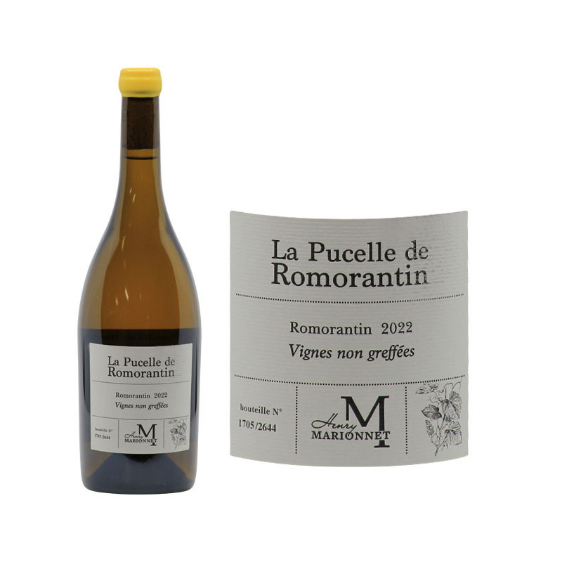 Vin de France Blanc "La Pucelle de Romorantin"
