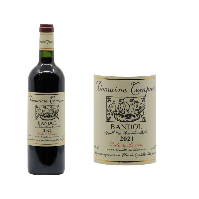 Bandol Rouge "Cuvée Lulu & Lucien"
