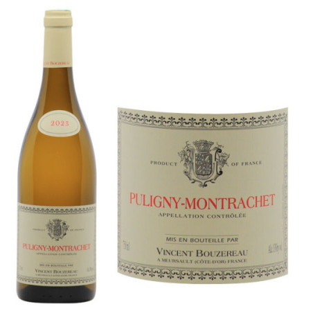 Puligny-Montrachet 2023 - Domaine Vincent Bouzereau - Côte de