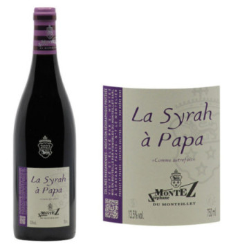 Vin de France Syrah "La Syrah à Papa"