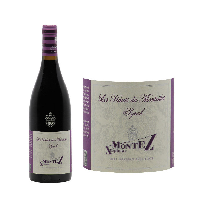 IGP Collines Rhodaniennes Syrah "Les Hauts du Monteillet"