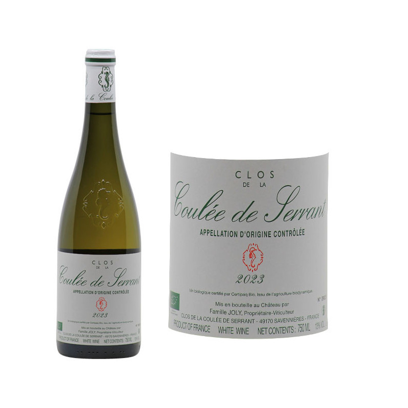 Savennières Coulée de Serrant "Clos de la Coulée de Serrant"