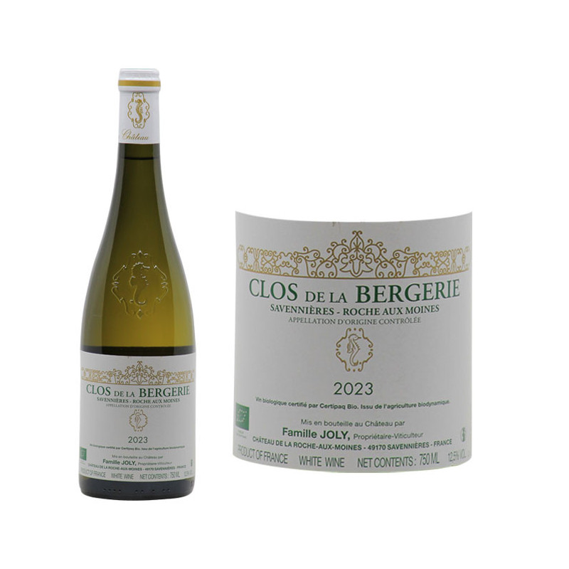Savennières Roche aux Moines "Clos de la Bergerie"