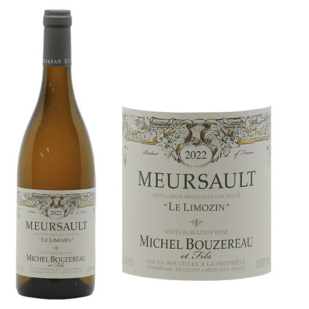 Meursault Le Limozin 2022 - Domaine Michel Bouzereau et Fils