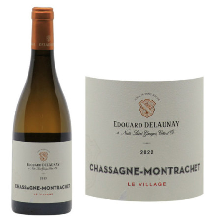 Chassagne-Montrachet Blanc 2022 - Maison Edouard Delaunay - Côte