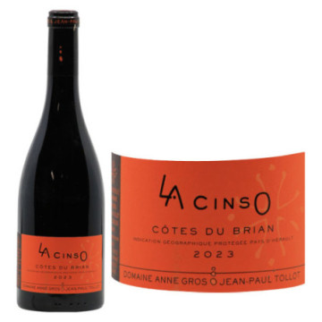 IGP Côtes du Brian Rouge "La Cinso"