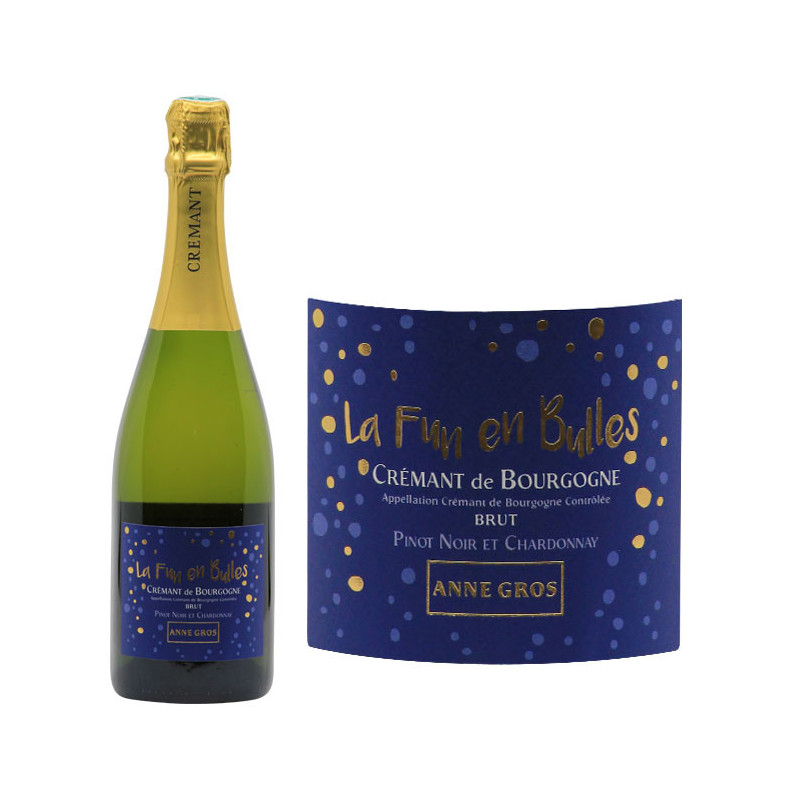 Crémant de Bourgogne Brut "La Fun en Bulles 80% Pinot Noir"