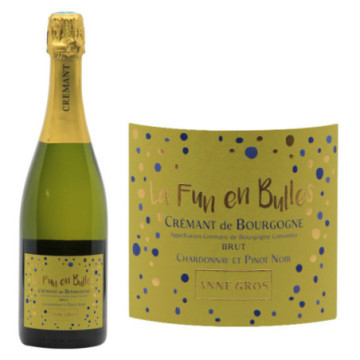 Crémant de Bourgogne Brut "La Fun en Bulles 80% Chardonnay"