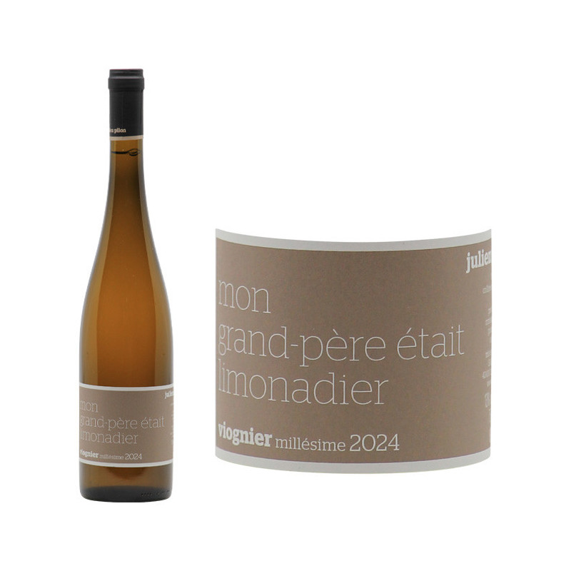 Vin de France Viognier "mon grand-père était limonadier"