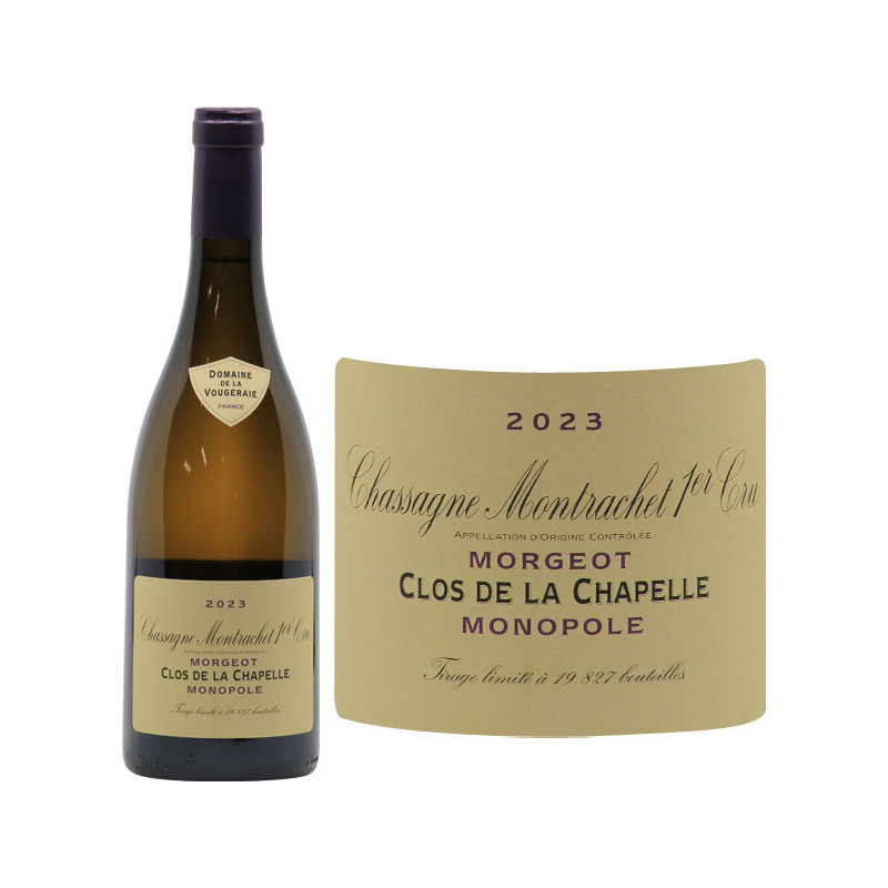 Chassagne-Montrachet 1er Cru Blanc Morgeot "Clos de la Chapelle"