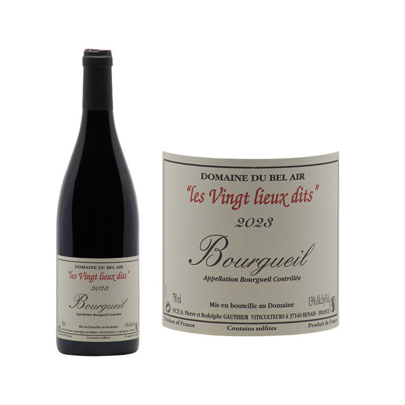 Bourgueil "Cuvée Les Vingt Lieux Dits"