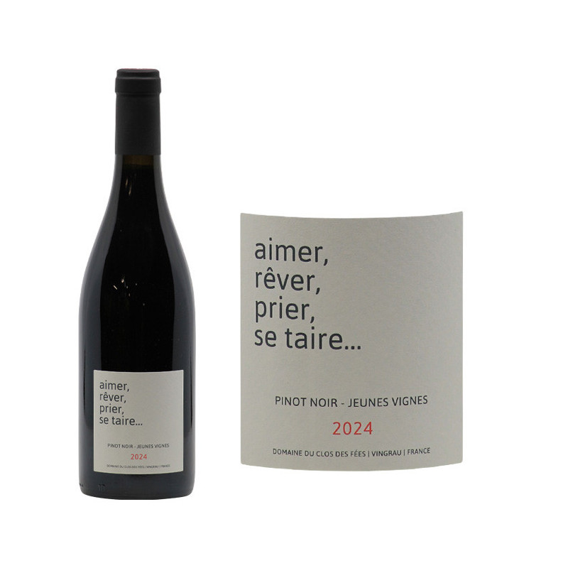 IGP Côtes Catalanes Rouge "Aimer, Prier, Rêver, Se Taire..."