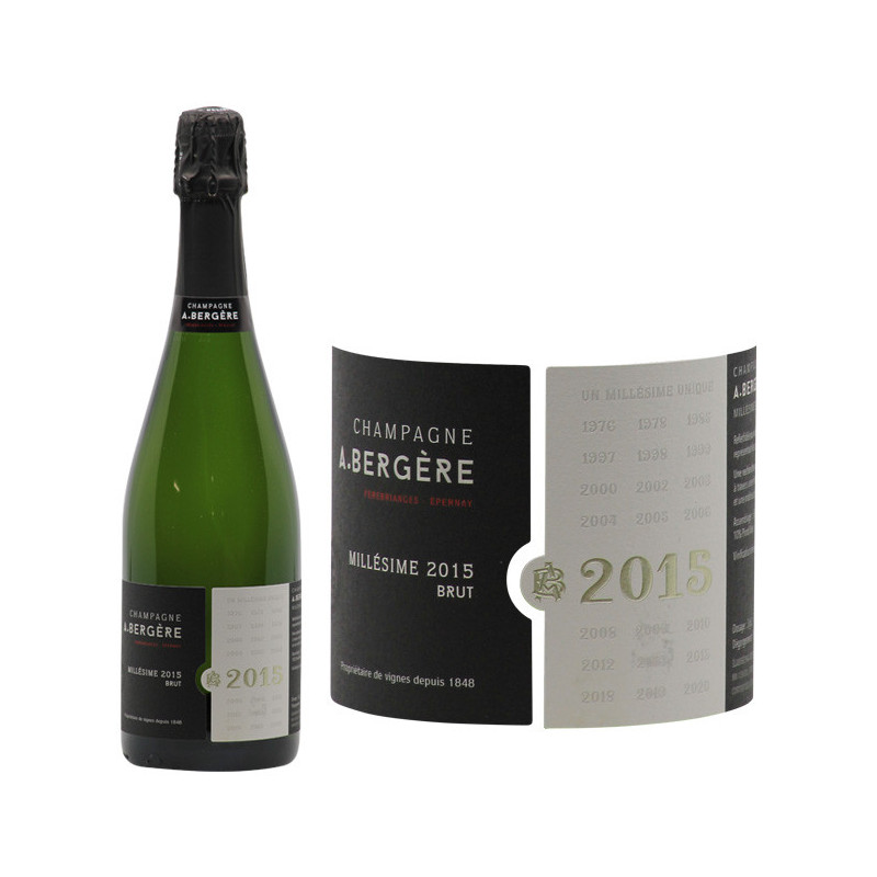 A. Bergère Millésimé Extra-Brut