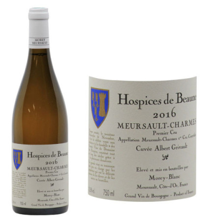 即日発送可 Meursault-Charmes Premier Cru2016 Meursault-Charmes 1er Cru 2016 - Hospices de Beaune - Morey-Blanc