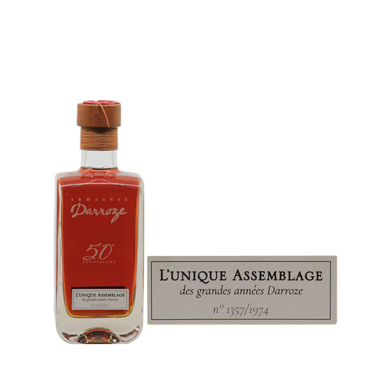 Armagnac Carafe 50ème Anniversaire "L'Unique Assemblage"
