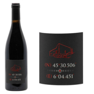 Vin de Savoie Arbin Mondeuse "(N) 45°30.506' (E) 6°04.451'"