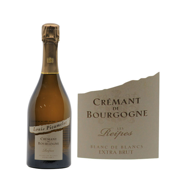 Crémant de Bourgogne "Les Reipes" Blanc de Blancs Extra Brut