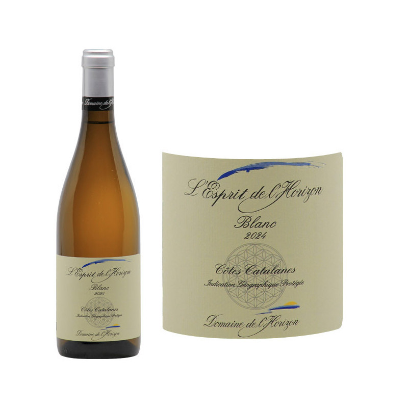 IGP Côtes Catalanes Blanc "L'Esprit de l'Horizon"