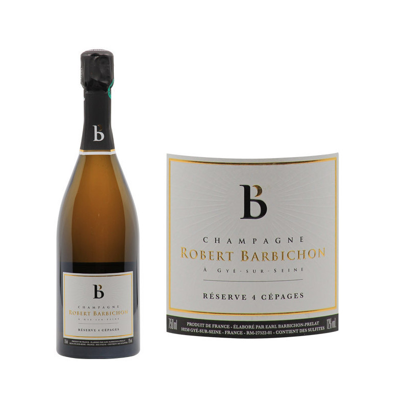 Robert Barbichon Réserve 4 Cépages Extra-Brut