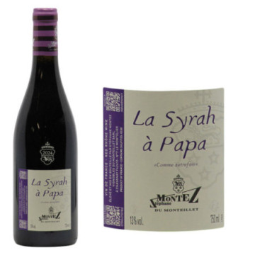 Vin de France Syrah "La Syrah à Papa"
