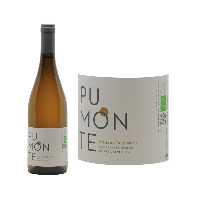 Vin de Corse Calvi Blanc "Pumonte"