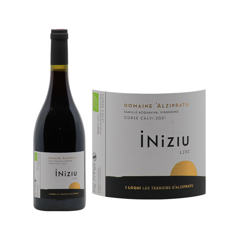 Vin de Corse Calvi Rouge "Iniziu"