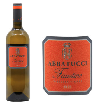 Vin de France Blanc "Faustine" Vieilles Vignes