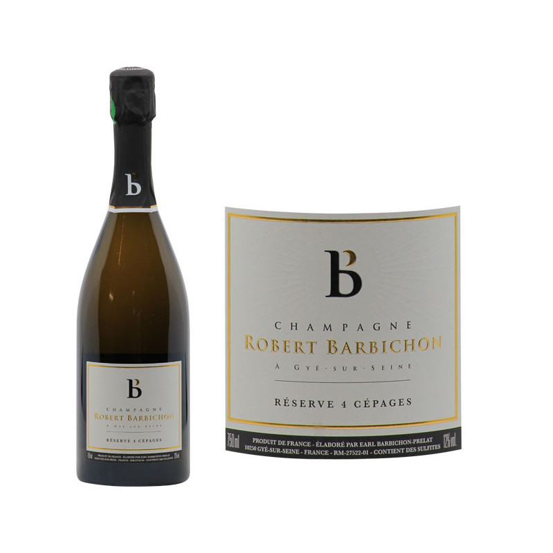 Robert Barbichon Réserve 4 Cépages Extra-Brut