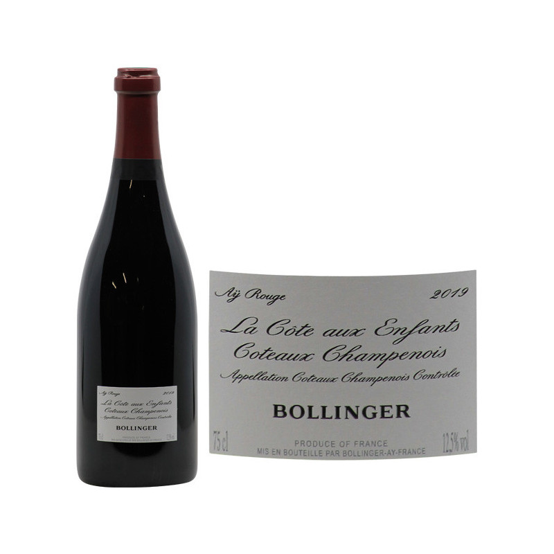 Bollinger Côteaux Champenois Rouge "La Côte aux enfants"