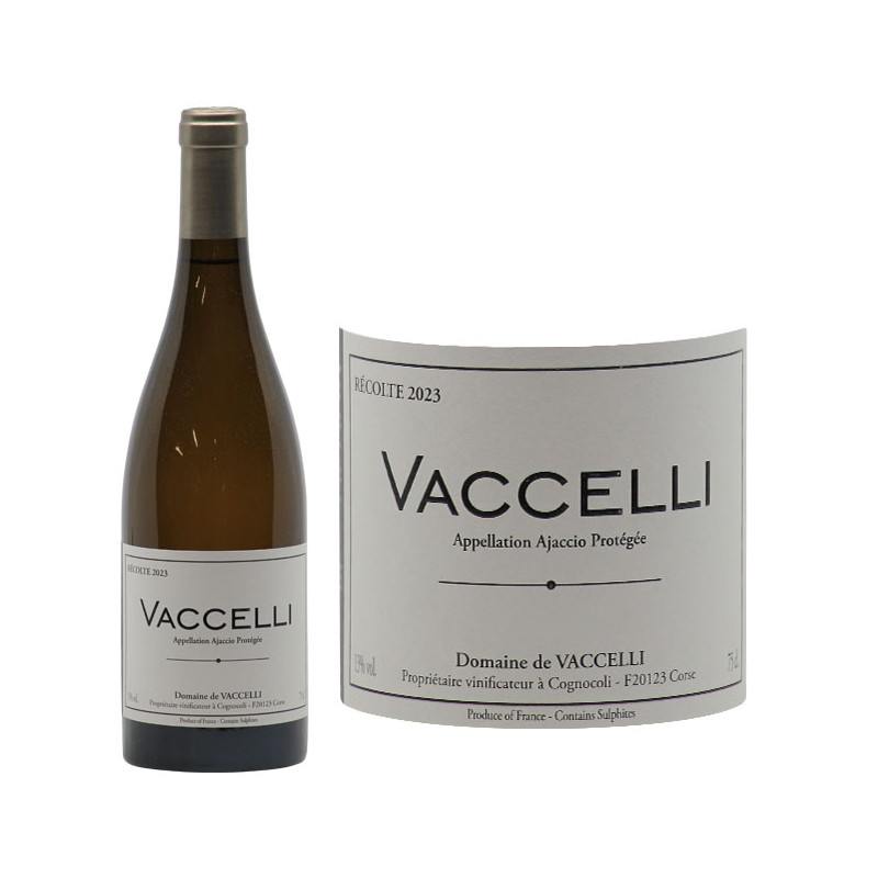 Ajaccio Blanc "Vaccelli"