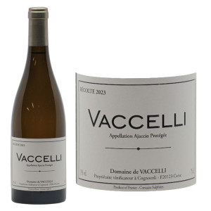 Ajaccio Blanc "Vaccelli"