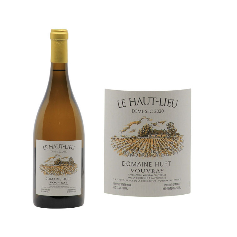 Vouvray Demi-Sec "Le Haut Lieu"