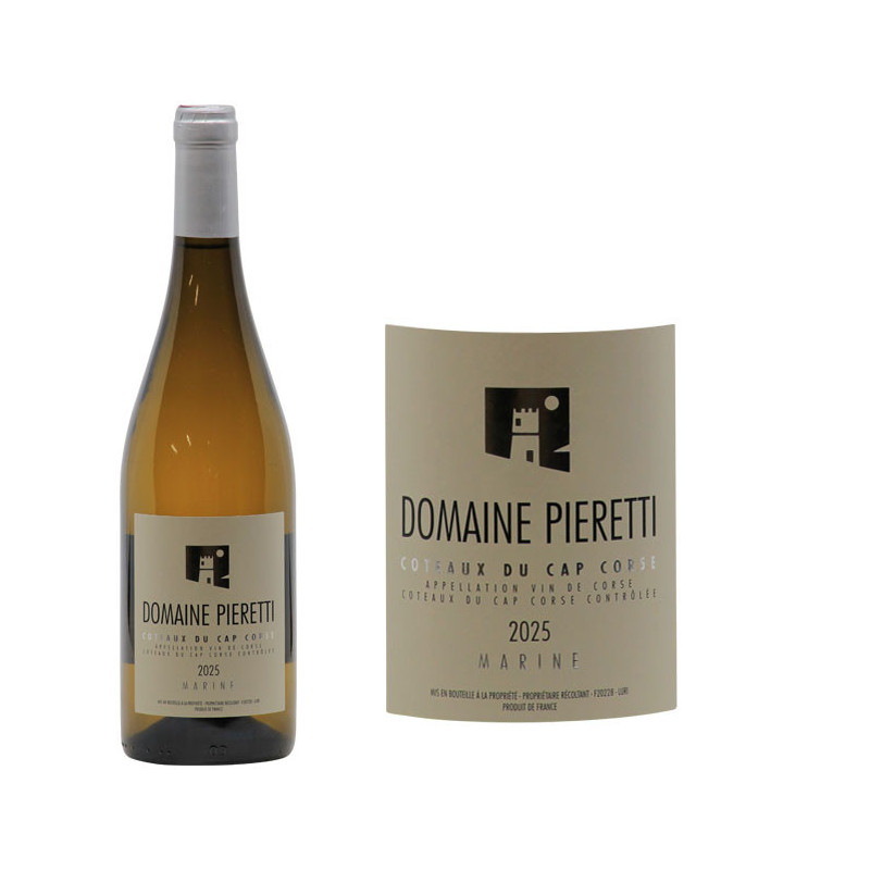 Vin de Corse Côteaux du Cap Corse Blanc "Marine"